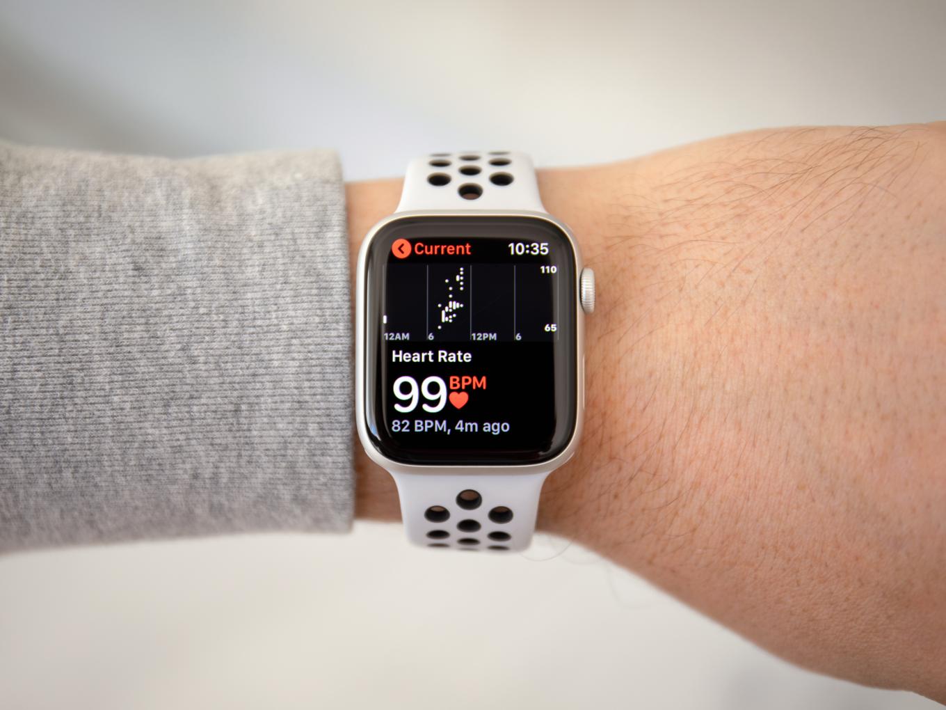 Apple Watch heart rate analysis