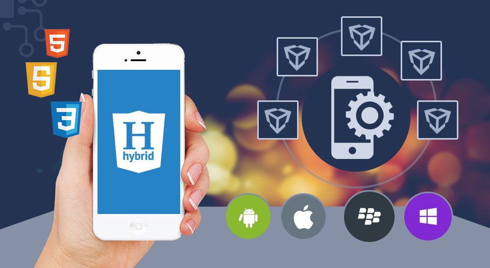 What is hybrid mobile app