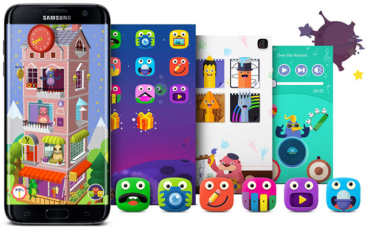 kids app interface