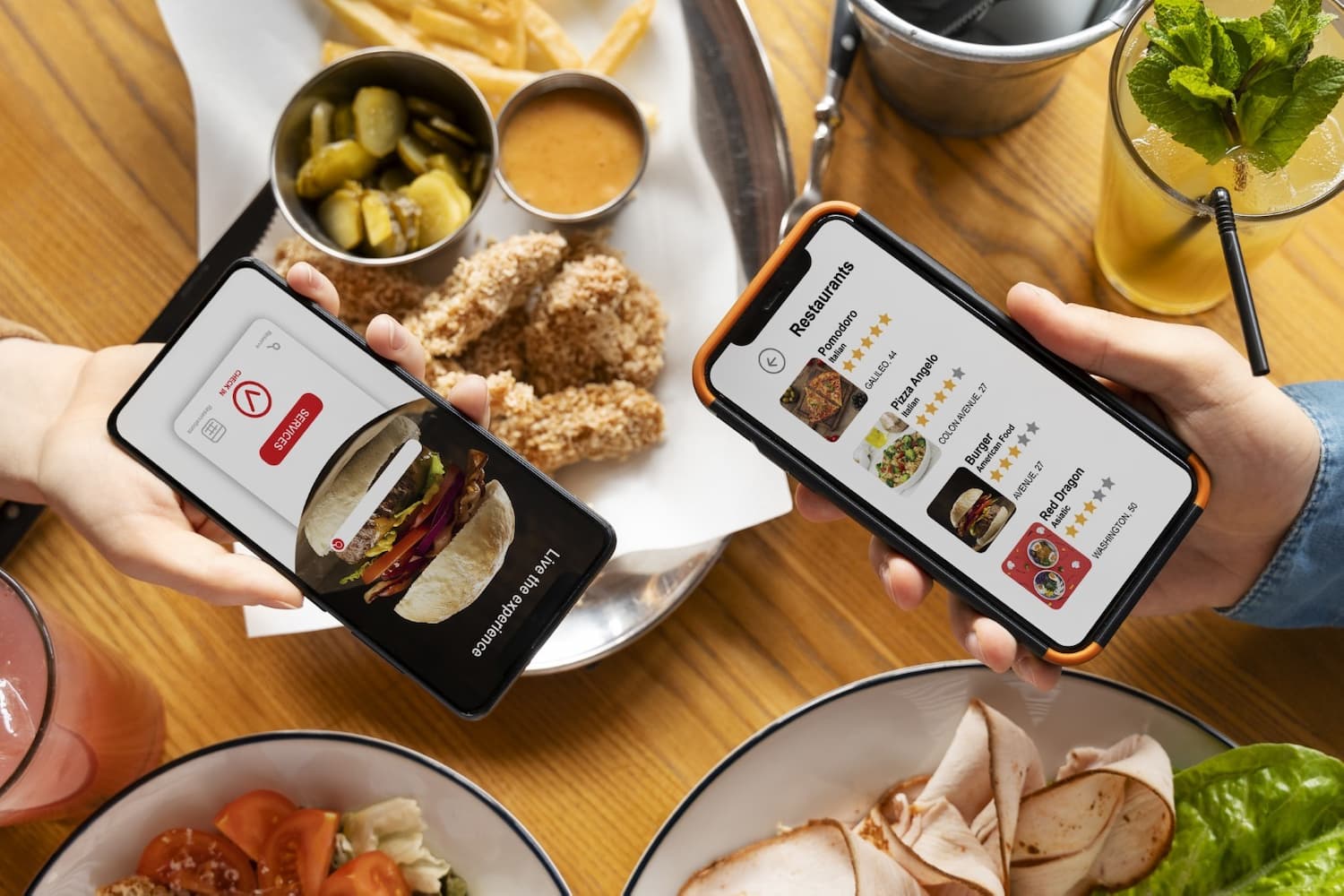 How to make an app for a restaurant