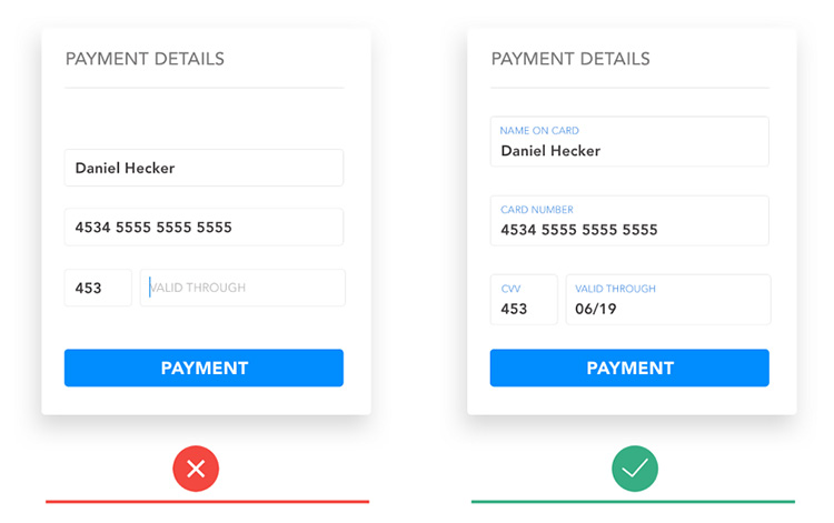 Design forms for mobile devices