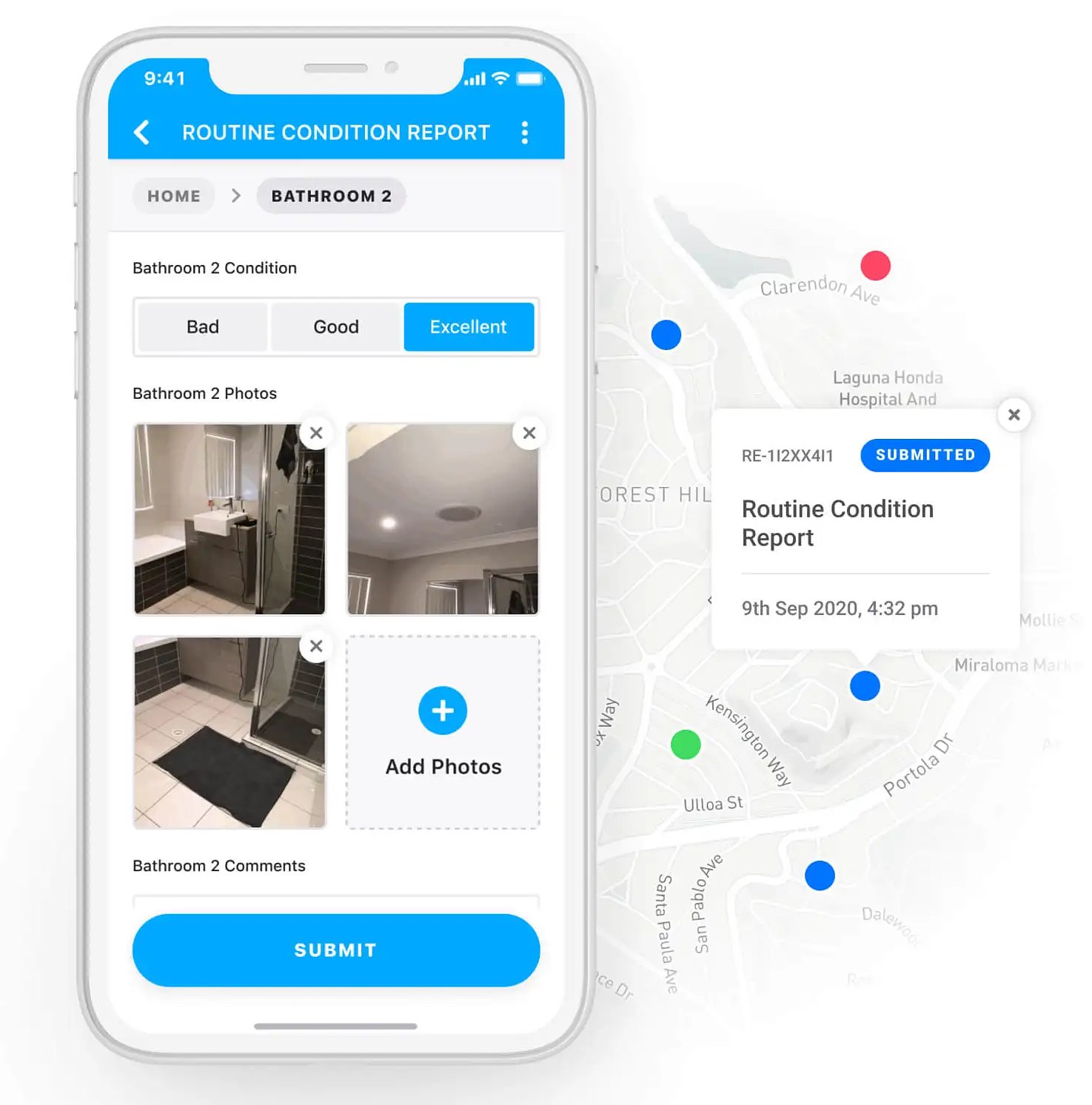 Property inspection app example