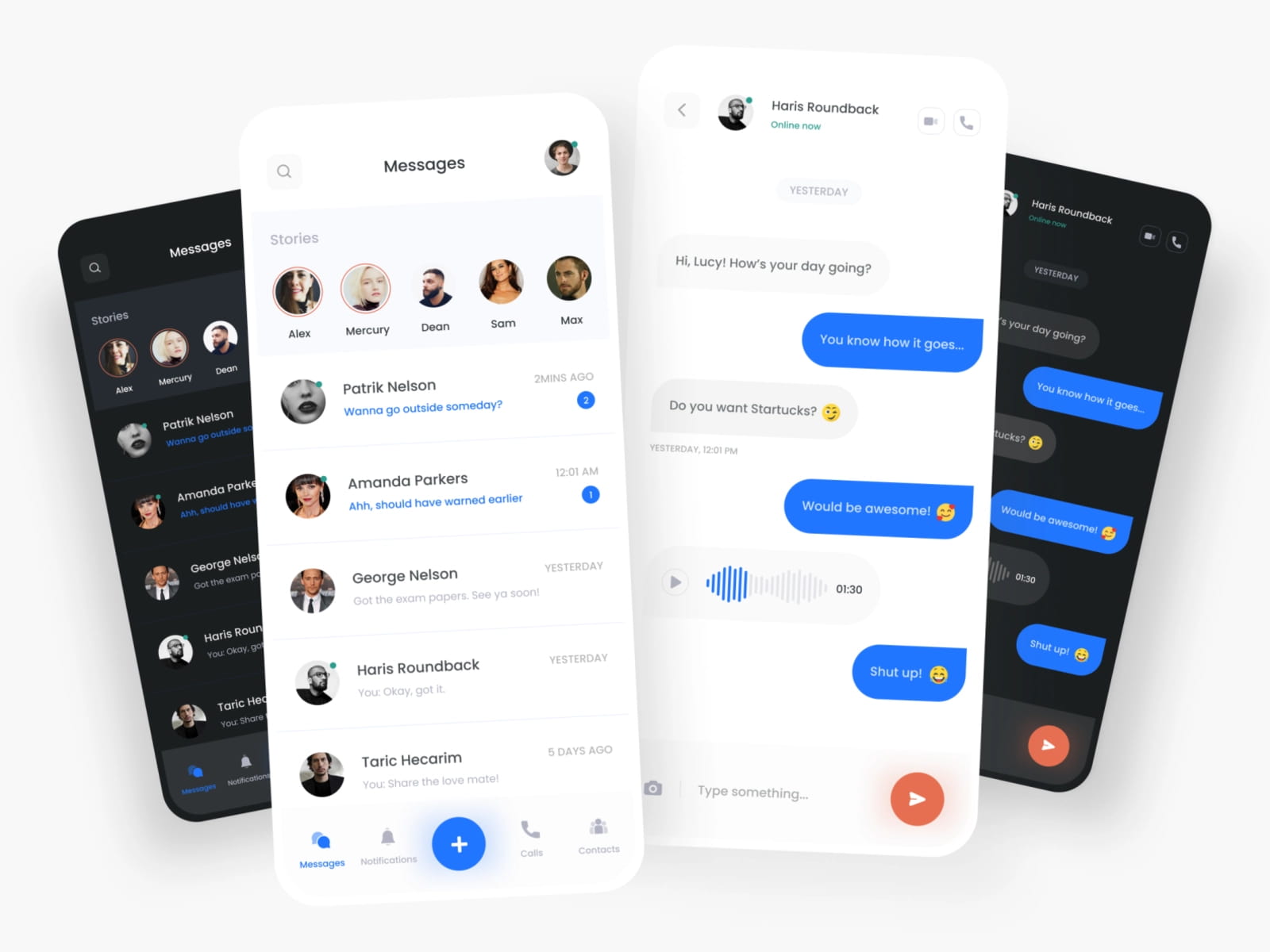 Simple Chat app ui