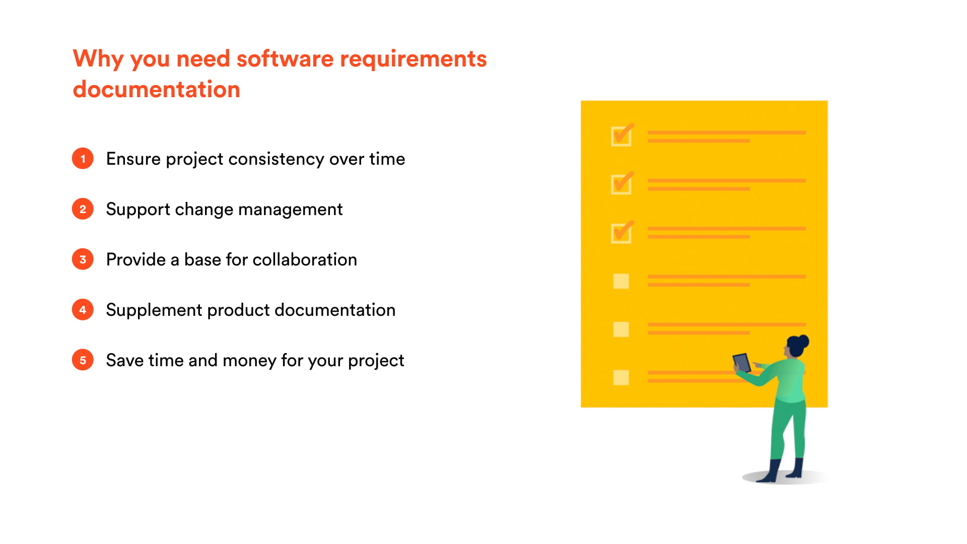 Reasons why you need software requirements document