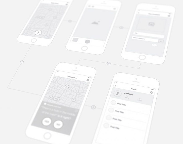 Mobile App Wireframe