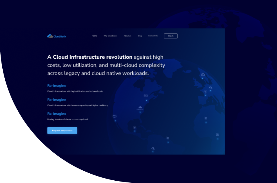 CloudNatix web project