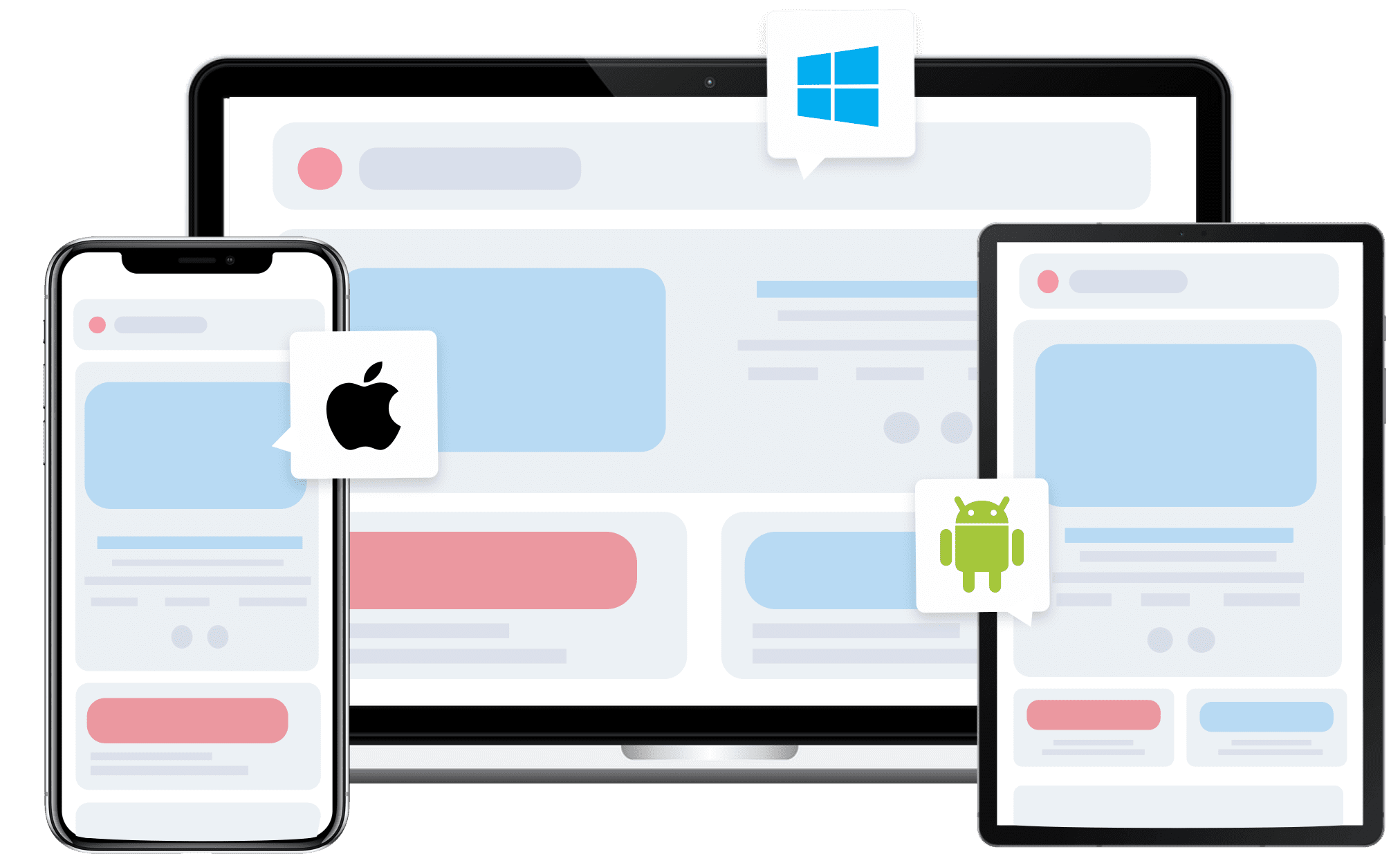 Cross-platform web app