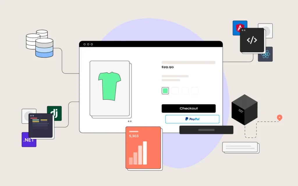 eCommerce website tech stack